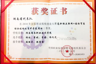我院學(xué)生喜獲2018年全國職業(yè)院校技能大賽高職組 互聯(lián)網(wǎng) 國際貿(mào)易綜合技能大賽 二等獎