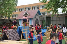 攜手同行共發展 婦聯幼兒園迎接成武縣幼教同仁觀摩學習