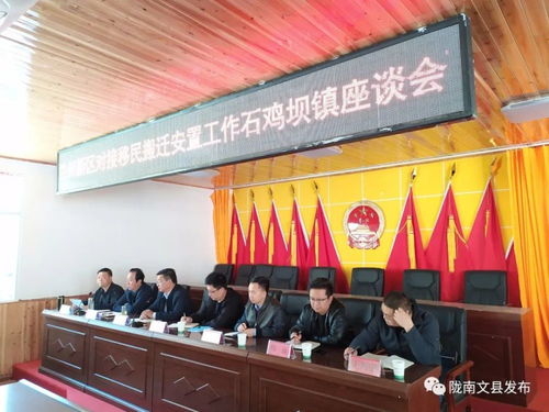 蘭州新區經濟發展局副局長侯成武一行來文縣對接移民搬遷安置工作